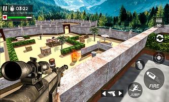 Dağ Sniper Komando: Combat Sayaç Saldırı Ekran Görüntüsü 2