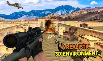 Mountain Sniper Commando: Frontline Shooting FPS Ekran Görüntüsü 1