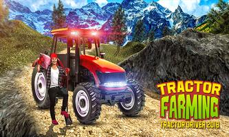 New Farming Tractor 3D Game : Tractor Driver 2018 poster