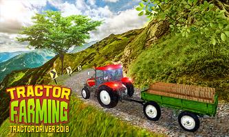 New Farming Tractor 3D Game : Tractor Driver 2018 screenshot 1