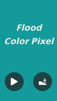 Flood Color Pixel Plakat