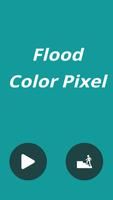 Flood Color Pixel poster