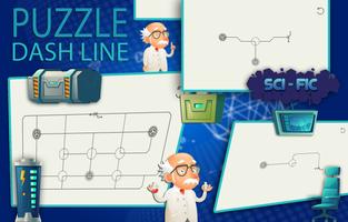 Puzzle Dash Line - Chanlenging Line Puzzle Game capture d'écran 2