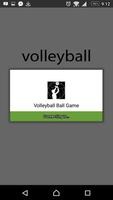 Volleyball Ball Game Affiche
