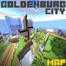 GoldenBurg City Map MCPE APK