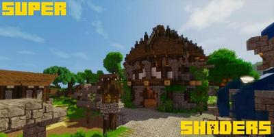 Super Shaders Mod MCPE poster