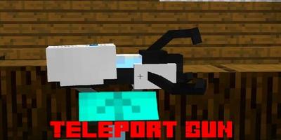 Teleport Portal Gun mod MCPE poster