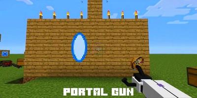 Teleport Portal Gun mod MCPE capture d'écran 1