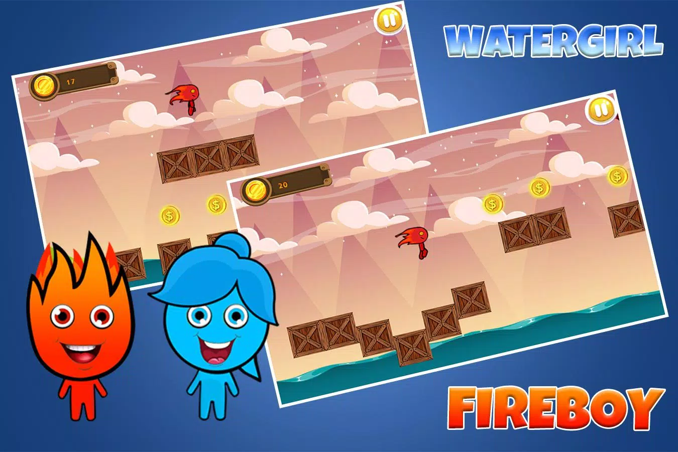 Fire Boy and Water Girl - Dark Star Temple APK for Android Download