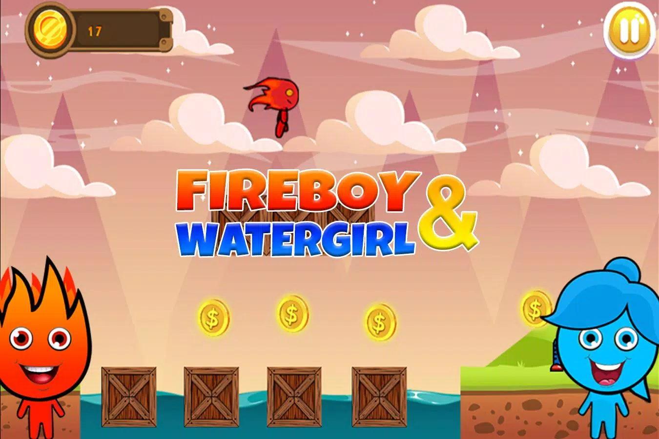 Fire Boy and Water Girl - Dark Star Temple APK for Android Download