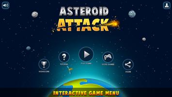 Interplanetary Asteroid Game Affiche