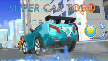 Super Car Tobot Evolution الملصق