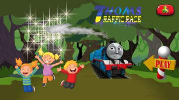 Train Thomas Traffic Race Cartaz