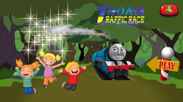 Train Thomas Traffic Race постер