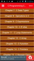 C Programming Concepts and Notes screenshot 1