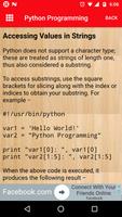 Python Programming capture d'écran 2