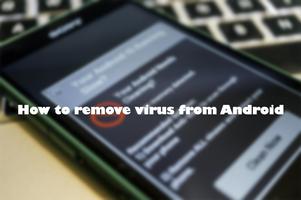 Remove virus from Android Tips Affiche