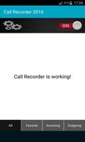 Call Recorder 2016 capture d'écran 1