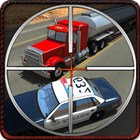 Traffic Hunter Sniper 2017 أيقونة