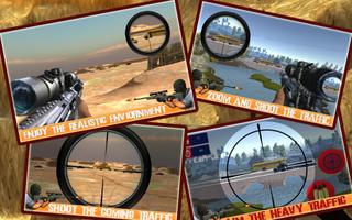 Traffic Hunter Sniper 2017 الملصق