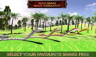 Anaconda Snake Maze Simulator 2021 capture d'écran 1