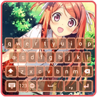 Anime Girl Art Keyboard Themes icône