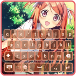 Anime Girl Art Keyboard Themes