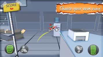 Stick Stunt Rider: Extreme Motorcycle Riding ảnh chụp màn hình 2