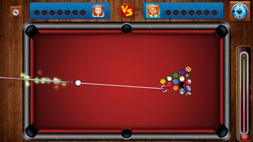 Pool Billiards Ball पोस्टर