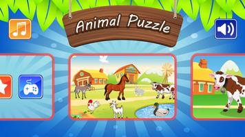 Animal Puzzle Affiche