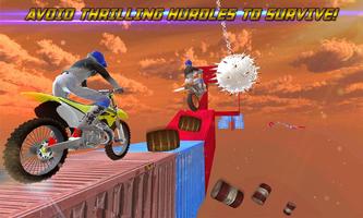 Escape: Highway Air Bike Stunts screenshot 1