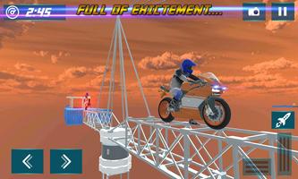 Escape: Highway Air Bike Stunts screenshot 2