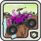 Pink ranger car icon