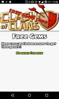 Gems Cheat For Clash Of Clans ảnh chụp màn hình 1