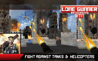 Descargar APK de Lone Artillero Comando 3D
