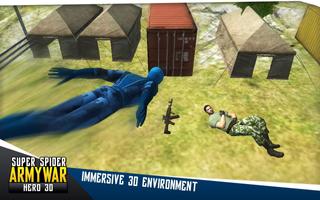 Super Pająk Army War Hero 3D screenshot 1