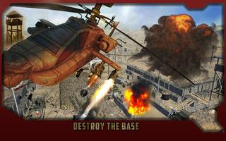 Gunship Air Attack : Battle 3D Affiche
