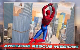 Super Rope Hero Infinity 3D War: Rescue Mission скриншот 1
