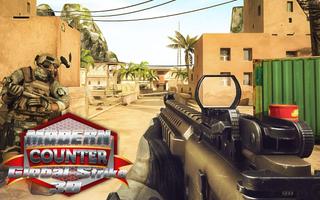 Modern Counter Global Strike 3D Affiche