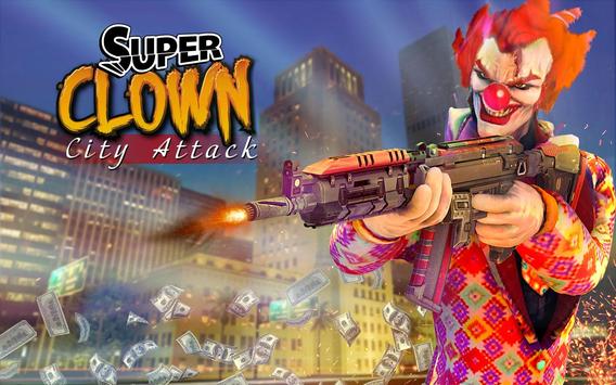 super scary clown 3d halloween horror night screenshot 3
