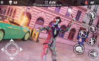 Super Scary Clown 3D: Halloween Horror Night скриншот 1