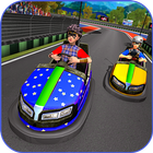 Super Hero Kids Bumper Car Race icono