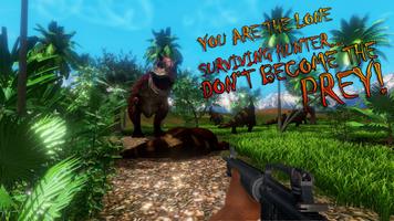 Wild Scary Jurassic Hunter - Dinosaur FPS Hunting Ekran Görüntüsü 1