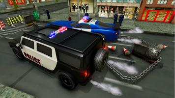 Chained Cảnh sát Ô tô đuổi theo - Transporter Chai bài đăng