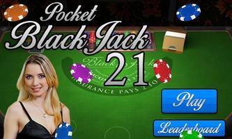 Pocket Blackjack 21 Vegas GO постер