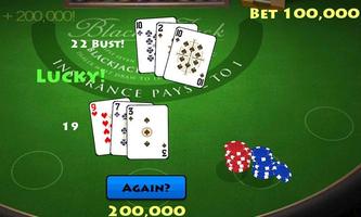 Pocket Blackjack 21 Vegas GO capture d'écran 2