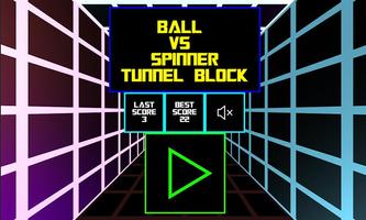 Happy Ball Race Tunnel Non Sto Affiche