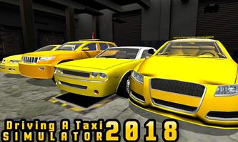 Driving a Taxi Simulator 2018 capture d'écran 1