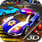 Multi Level Police Car Parking أيقونة