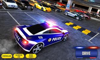 Multi Level Police Car Parking постер